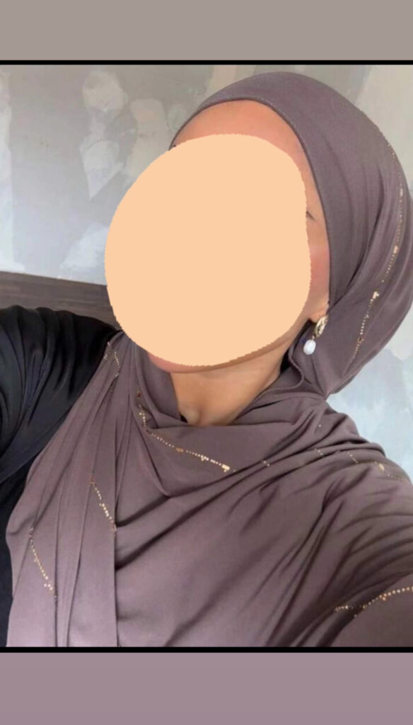 femme hijab jersey premium à strass tendance