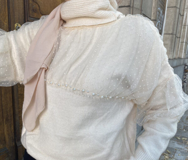 Pull perlé