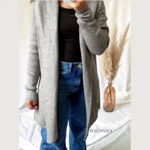 gilet maille gris (1)