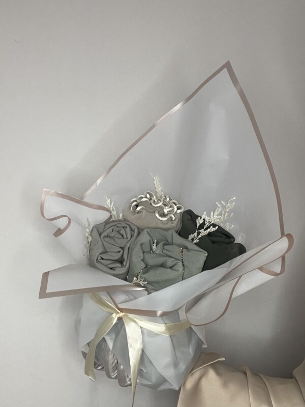 Bouquet hijab - vert -