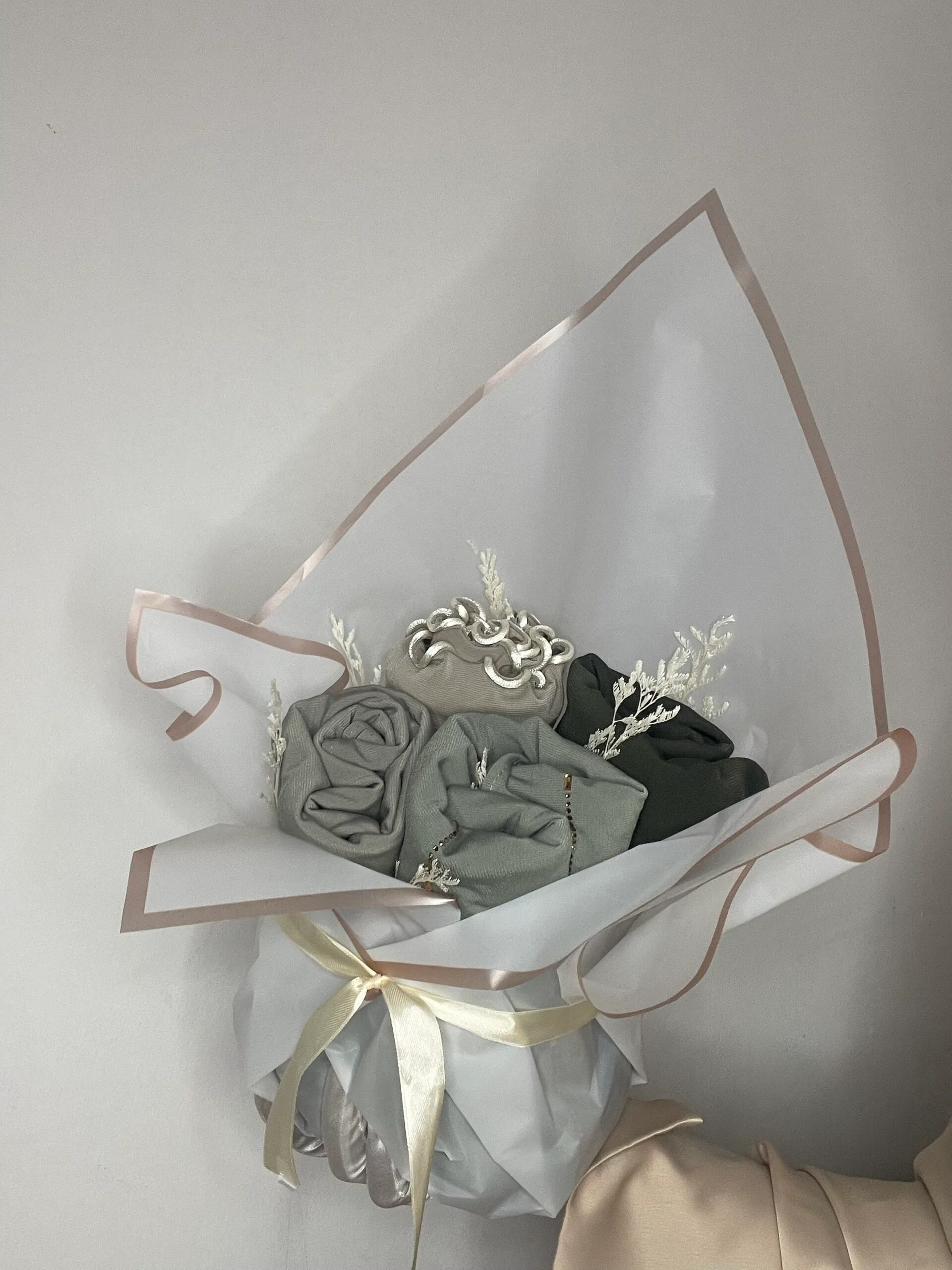 Bouquet hijab - vert -