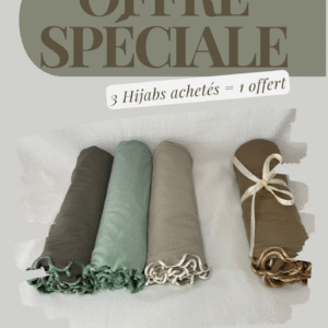 offre speciale sur hijab frisé en jersey premium