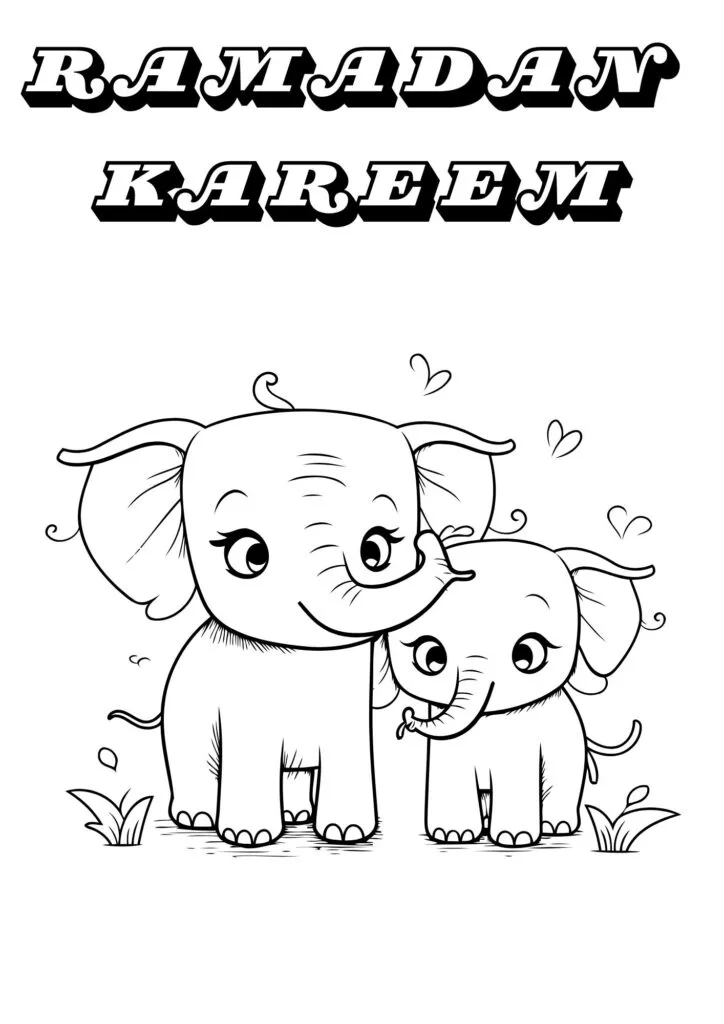 coloriage à imprimer ramadan