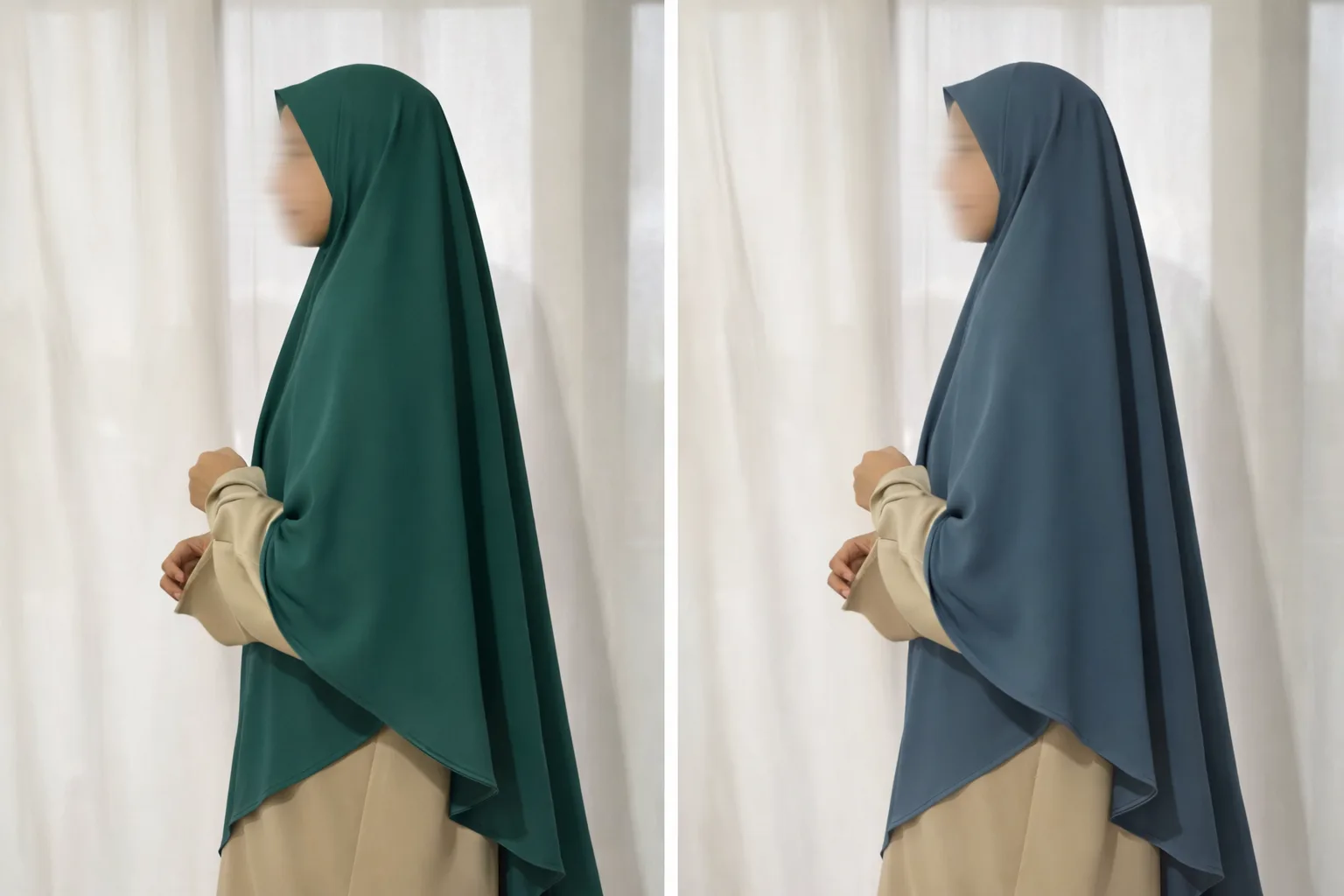 Khimar soie de medine – Image 3