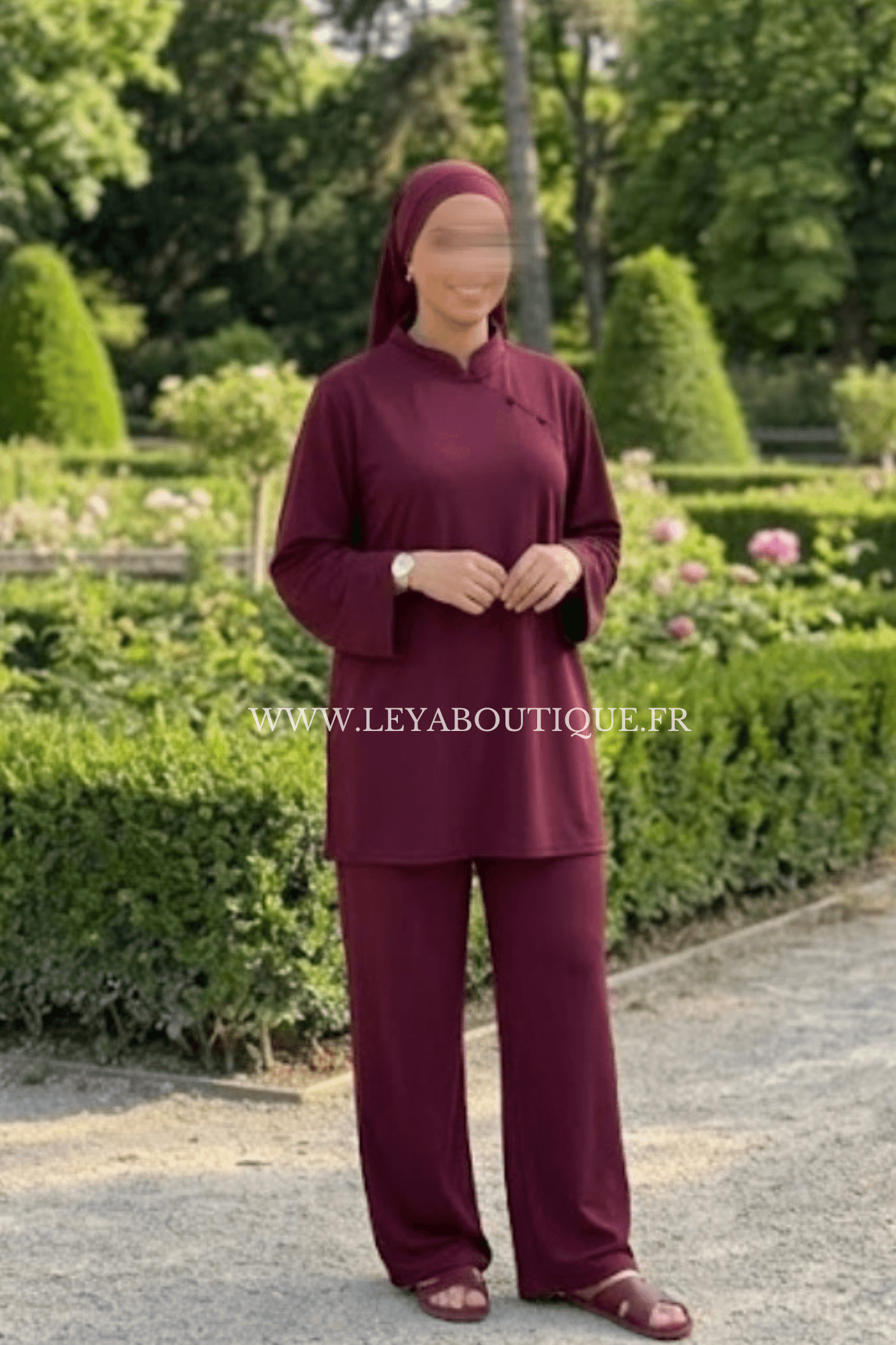 Burkini à col – Image 3