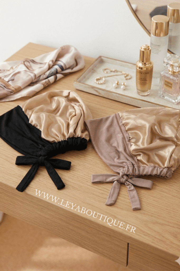 sous hijab satin protection cheveux
