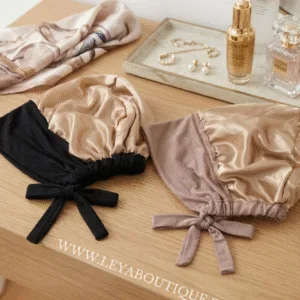 Bonnet sous hijab « satin-care »