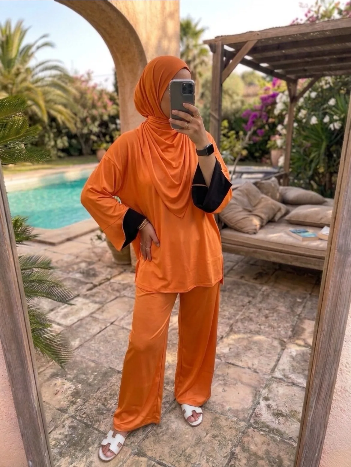 Burkini manche coloré – Image 6
