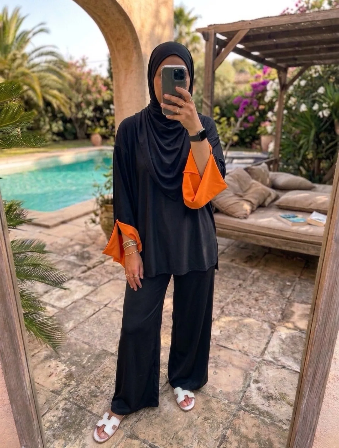Burkini manche coloré – Image 8
